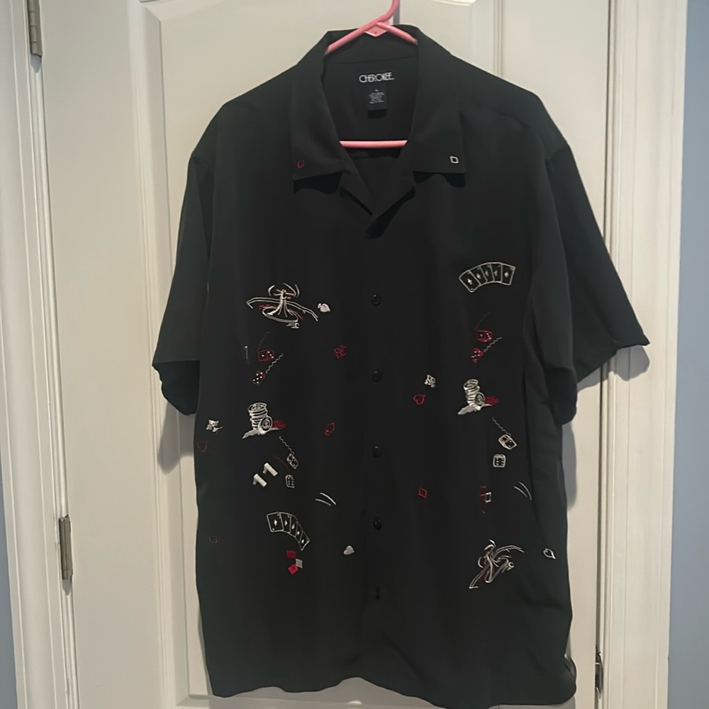 Man’s poker shirt XL